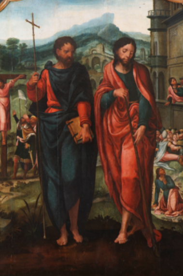 Triptych of Saint James the Minor and Saint Philip