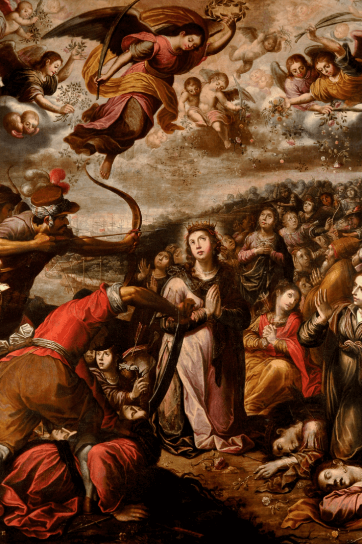 Saint Ursula and the eleven thousand virgins